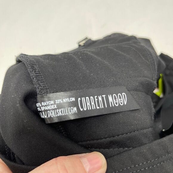 Dolls Kill Multicolor Current Mood Damage Control Buckle Tank Top Size 2XS NWT - Picture 6 of 8